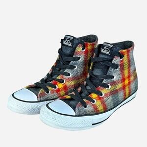 Woolrich x Converse Chuck Taylor All Star Hi Black Papyrus - Size‎ 6